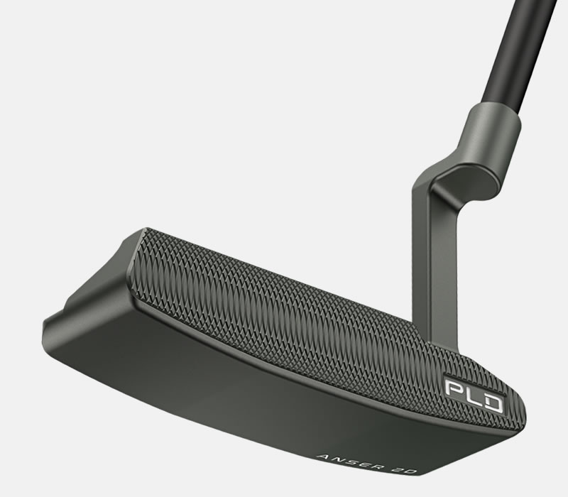 Face view of Gunmetal PLD Milled Anser 30 SE